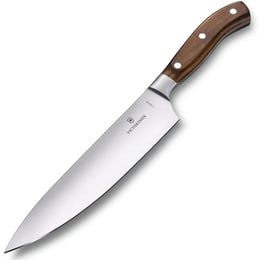Кованый нож шеф-повара 22 см Victorinox GRAND MAITRE Wood Chef's 7.7400.22G