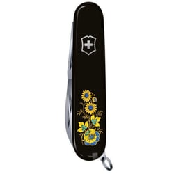 Швейцарський складаний ніж 91мм Victorinox SPARTAN UKRAINE 1.3603.3_T1050u