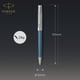 Ручка кулькова Parker SONNET Metal & Blue Lacquer CT BP