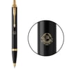 Ручка шариковая Parker IM ARMY Black GT BP Эмблема ССО ВСУ