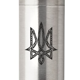 Ручка кулькова Parker JOTTER UKRAINE Stainless Steel GT BP Тризуб геометрія