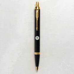 Ручка шариковая Parker IM SPECIAL Black GT BP Эмблема МВД
