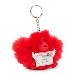Брелок-мавпочка Kipling VALENTINE LETTER MONKEY Letter Red (5BW)