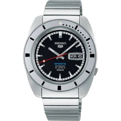 Чоловічий годинник Seiko 5 SPORTS Pepper Black 1968 Recreation Limited Edition SRPL05K1
