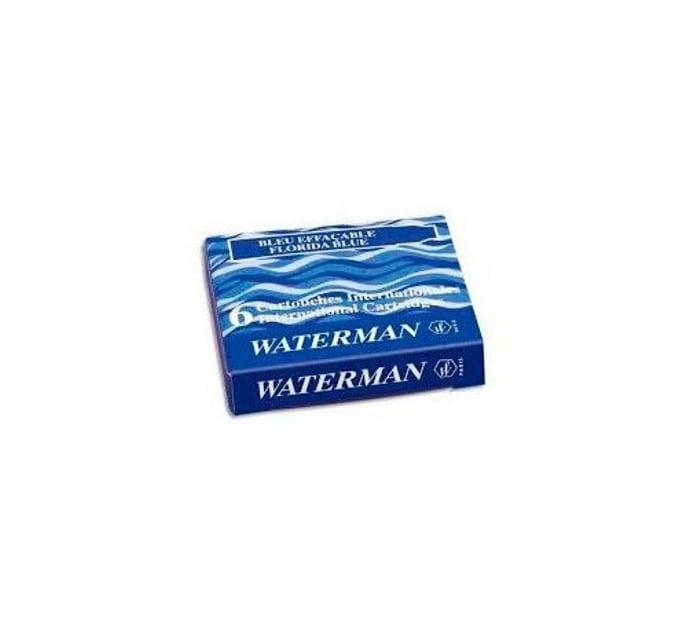 Картриджі Waterman Mini сині (6 шт)