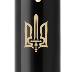 Ручка шариковая Parker IM UKRAINE Black GT BP Трезубец ОУН