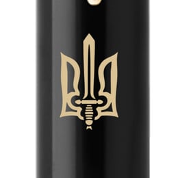 Ручка шариковая Parker IM UKRAINE Black GT BP Трезубец ОУН