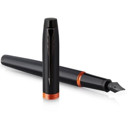 Ручка перова Parker IM Professionals Vibrant Rings Flame Orange BT FP F