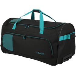 Дорожня сумка на колесах Travelite BASICS Black-Petrol TL9000277-02