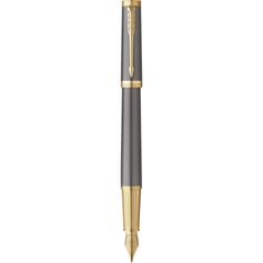 Ручка перова Parker INGENUITY Grey Lacquer GT FP F