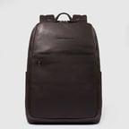 Рюкзак для ноутбука 14″ Piquadro BLACK SQUARE (B3) Dark Brown CA6501B3_TM