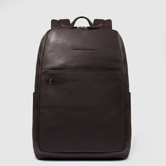 Рюкзак для ноутбука 14″ Piquadro BLACK SQUARE (B3) Dark Brown CA6501B3_TM