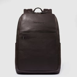 Рюкзак для ноутбука 14″ Piquadro BLACK SQUARE (B3) Dark Brown CA6501B3_TM