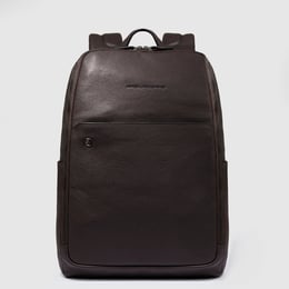 Рюкзак для ноутбука 14″ Piquadro BLACK SQUARE (B3) Dark Brown CA6501B3_TM