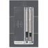 Подарочный набор Parker IM Stainless Steel CT FP+BP (перо + шариковая ручка)