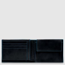 Портмоне Piquadro BLUE SQUARE (B2) Black PU1392B2R_N