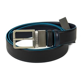 Ремінь двосторонній Piquadro BLUE SQUARE (B2) Black-Navy CU2619B2_NBLU2