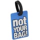 Адресна бирка Travelite ACCESSORIES Blue Not Your Bag TL000015-921
