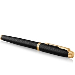 Ручка перьевая Parker IM Premium Black GT FP F