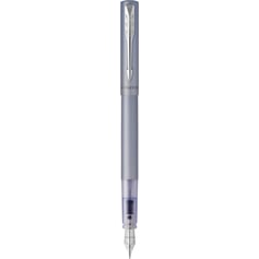 Ручка перова Parker VECTOR XL Metallic Silver Blue CT FP M