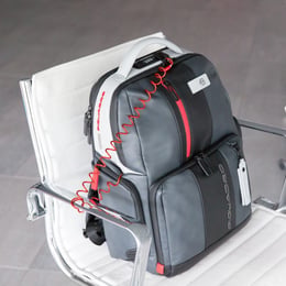 Рюкзак для ноутбука 15,6″ Piquadro BAGMOTIC (BM) Grey-Black CA4550UB00BM_GRN