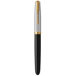 Ручка перьевая Parker PARKER 51 Premium Black GT FP F