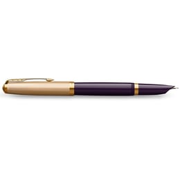 Ручка перьевая Parker PARKER 51 Deluxe Plum GT FP18 F