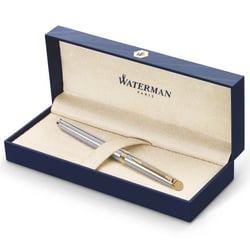 Ручка перова Waterman HEMISPHERE Stainless Steel GT FP F