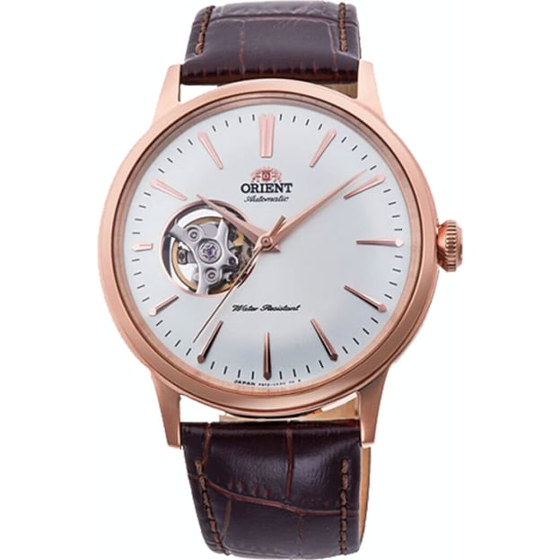 Часы 40,5 мм Orient BAMBINO Open Heart RA-AG0001S10B