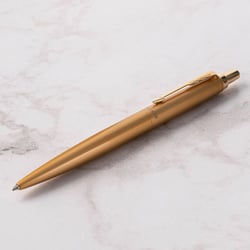 Ручка шариковая Parker JOTTER XL Monochrome Gold GT BP