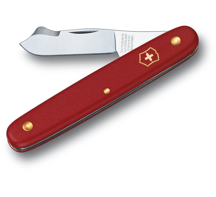 Складной нож садовода 100мм Victorinox Budding Combi S 3.9040.B1