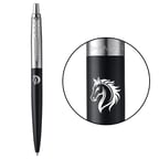 Ручка кулькова Parker JOTTER ZODIAC Bond Street Black CT BP Вогняний кінь