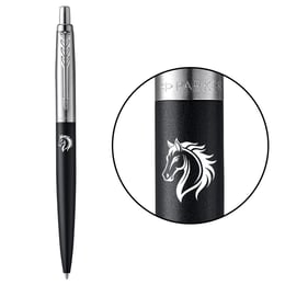 Ручка кулькова Parker JOTTER ZODIAC Bond Street Black CT BP Вогняний кінь