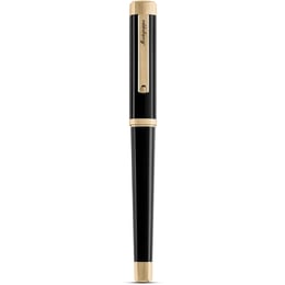 Ручка ролерна Montegrappa QUATTRO Black GT RB ISZ4IRIY