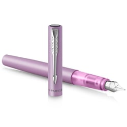 Ручка перьевая Parker VECTOR XL Metallic Lilac CT FP F