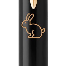 Ручка кулькова Parker IM ZODIAC Black GT BP Чорний Кролик