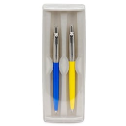 Подарунковий набір Parker JOTTER Originals UKRAINE Blue CT BP + Yellow CT BP (2 кулькові ручки)