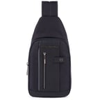 Сумка-слинг с LED-подсветкой Piquadro BRIEF 2 Blue CA4536BR2L_BLU
