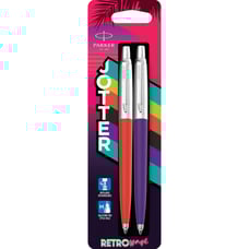 Набір Parker JOTTER Originals 80s Vermilon CT BP + Indigo CT BP (2 кулькові ручки в блістері)