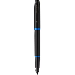 Ручка перова Parker IM Professionals Vibrant Rings Marine Blue BT FP F