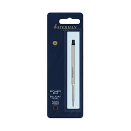 Стрижень Waterman кульковий чорний М (у блістері)