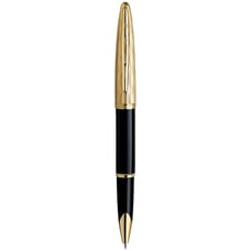 Ручка ролерна Waterman CARENE Essential Black/Gold RB