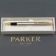 Ручка роллерная Parker IM UKRAINE Brushed Metal GT RB Трезубец