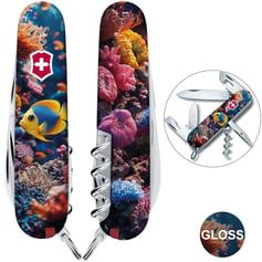 Швейцарский складной нож 91мм Victorinox SPARTAN DESIGN 1.3603.R2010pk