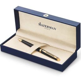 Ручка кулькова Waterman HEMISPHERE Black Lacquer GT BP