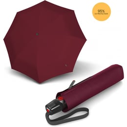 Парасолька-автомат Knirps T.200 Medium Duomatic/Dark Red UV Protection Kn95 3201 15101