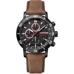 Мужские часы Wenger ROADSTER Black Night Chrono W01.1843.107