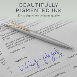 Ручка шариковая Parker JOTTER Stainless Steel GT BP