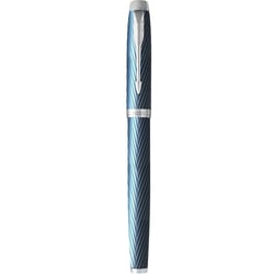 Ручка перьевая Parker IM Premium Blue Grey CT FP F
