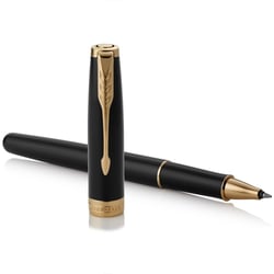 Ручка роллерная Parker SONNET Black Lacquer GT RB